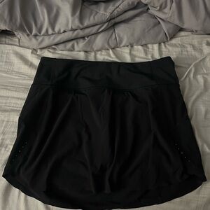 Athleta Black Run With It Skort-14”